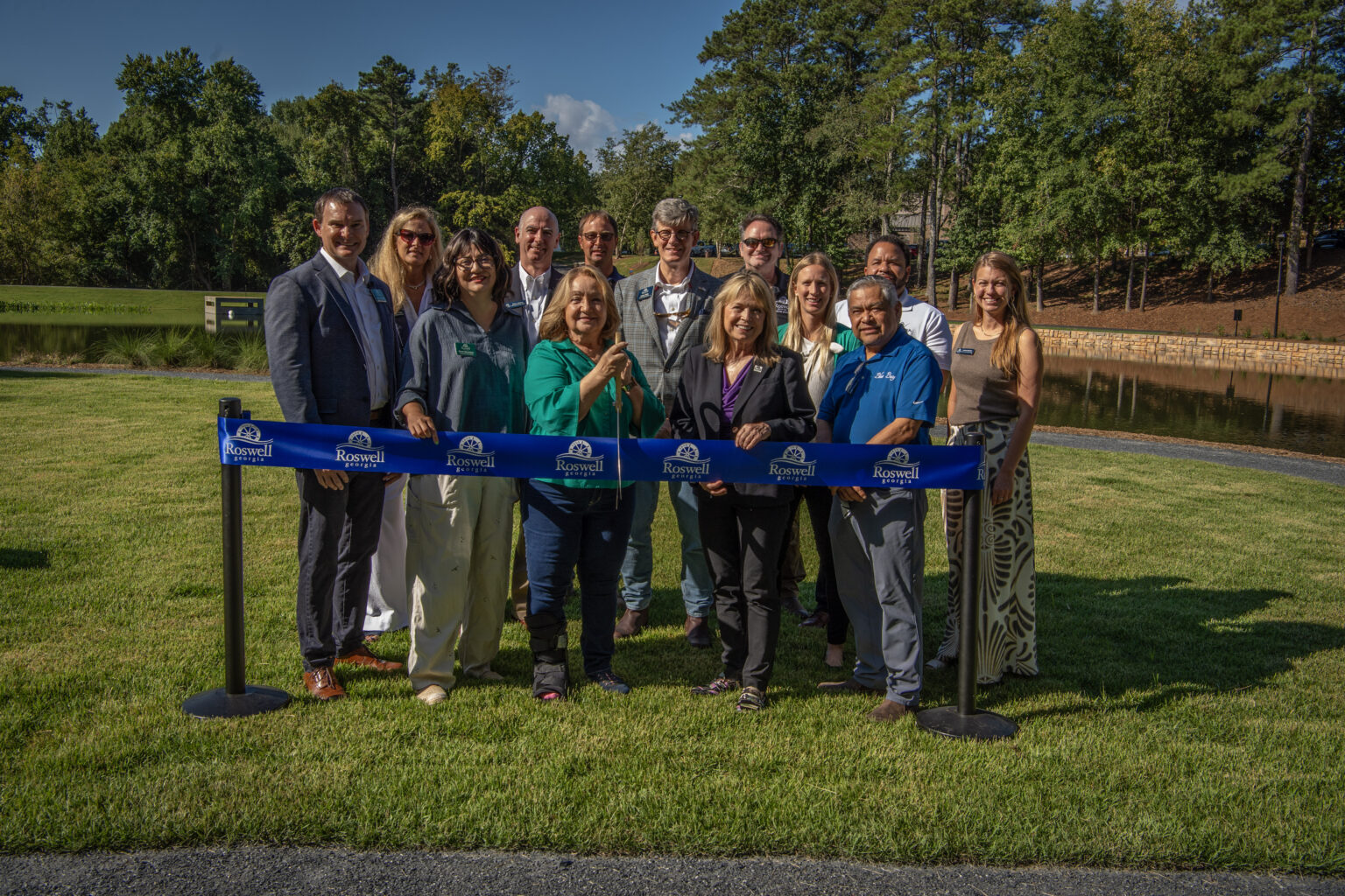 City of Roswell Celebrates Completion of Roswell Area Park Pond Improvements